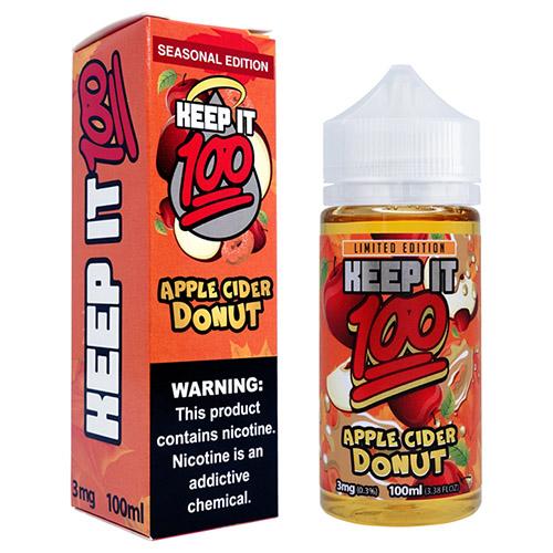 Keep It 100 E-Liquid - Apple Cider Doughnut - MI VAPE CO 