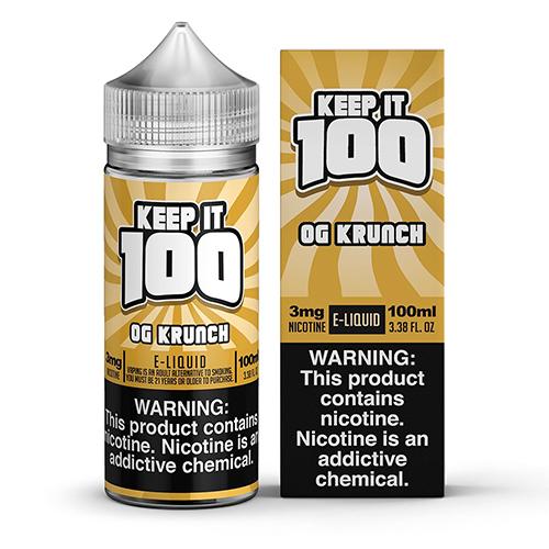 Keep It 100 E-Liquid - OG Krunch - MI VAPE CO 