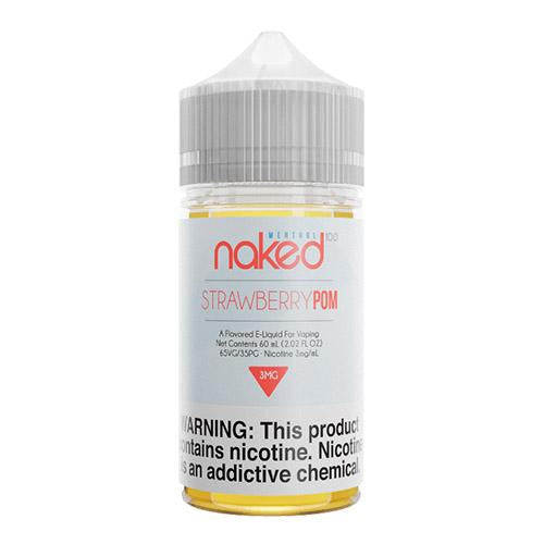 Naked 100 E-Liquid - Strawberry Pom - MI VAPE CO 