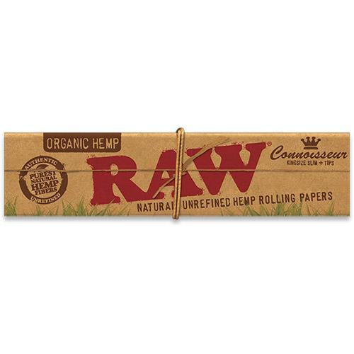 RAW Rolling Papers - Organic Connoisseur - MI VAPE CO 