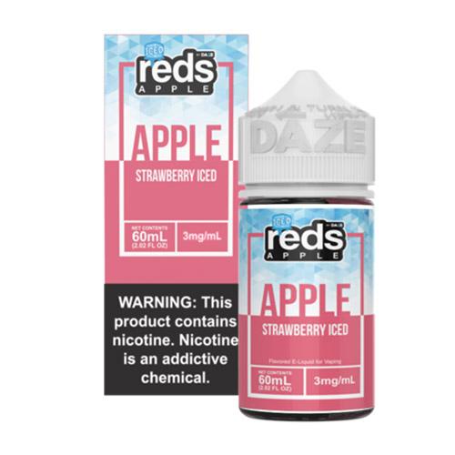 Reds E-Liquid - Strawberry Iced - MI VAPE CO 