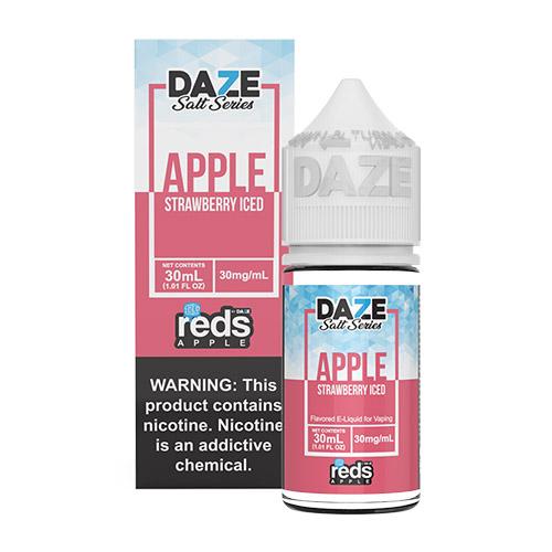 Reds Salt Nic - Strawberry Iced - MI VAPE CO 