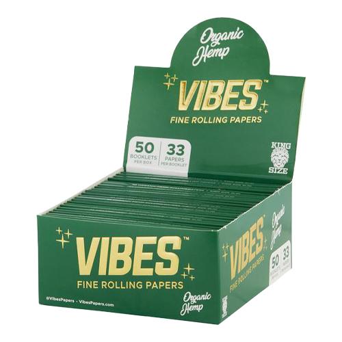 Vibes - Organic Hemp Rolling Papers - MI VAPE CO 