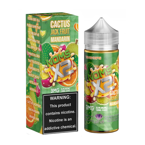 NOM X2 E-liquid - Cactus Jackfruit Mandarin - MI VAPE CO 